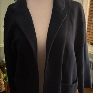 Quince Navy Women's Suit Jacket